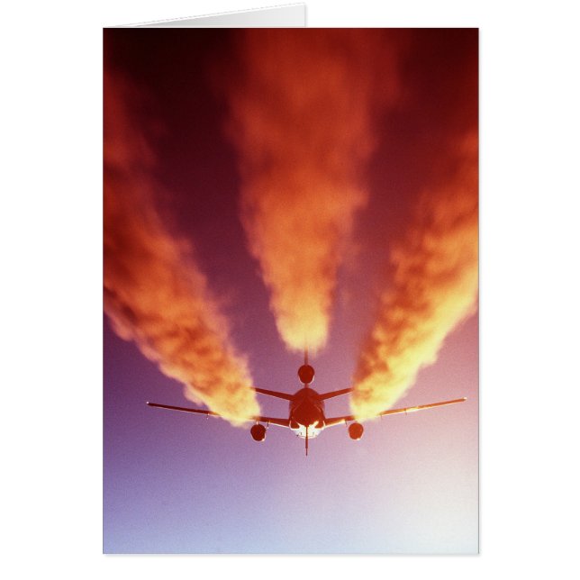 KC-10-tankningsluftfartyg Hälsningskort (Framsidan)