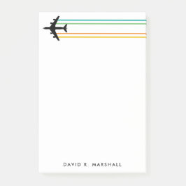 KC-135 Anteckningsblocket Eget namn för tankning a Post-it Block