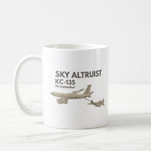 KC-135 Flygplanstankning F-15 Kaffemugg