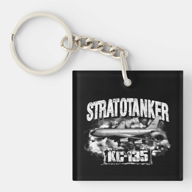 KC-135 Stratotanker - akrylisk nyckelkedja (Framsidan)