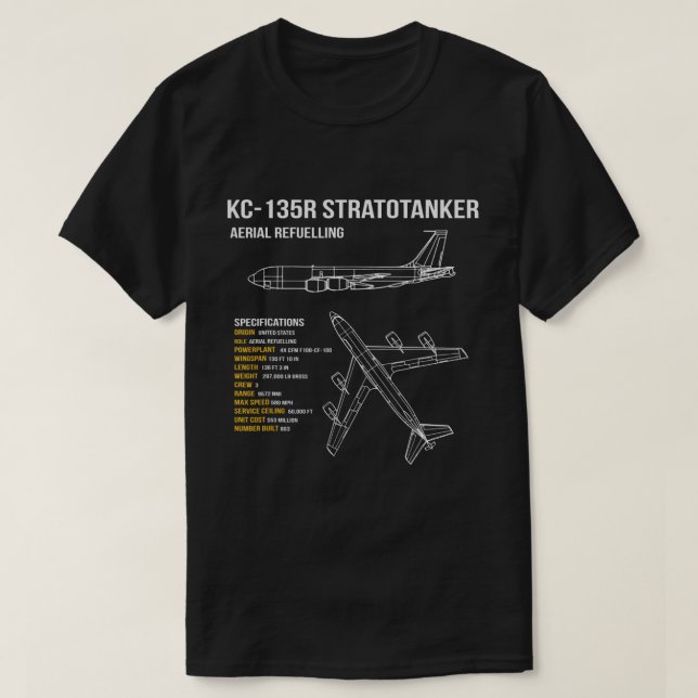 KC-135 Stratotanker T-Shirt (Design framsida)