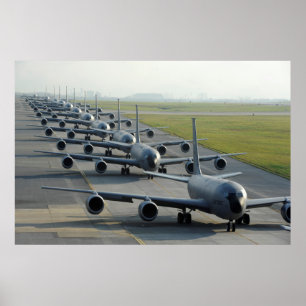 KC-135 Stratotankers-flygplan Poster