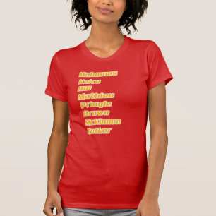 KC Chiefs Offensiensiv Line Shirt T