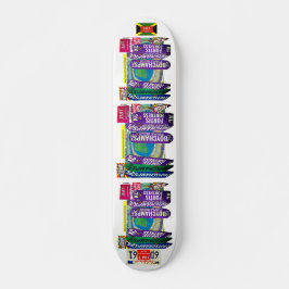 KC JMT SKATEBOARD Skateboard, 7¾ tum Deck