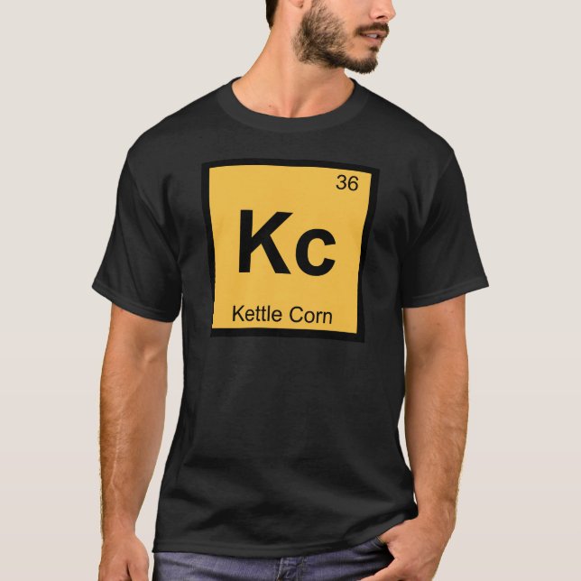 Kc - Kettle Maj kemi Periodic Bord T-shirt (Framsida)