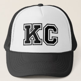 "Kc-" Monogram Keps