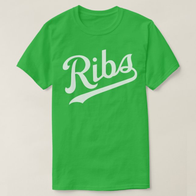 KC Ribs Blue T Shirt (Design framsida)