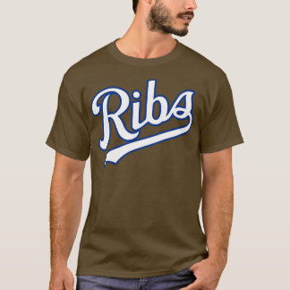 KC Ribs Powder Blue 1 T Shirt