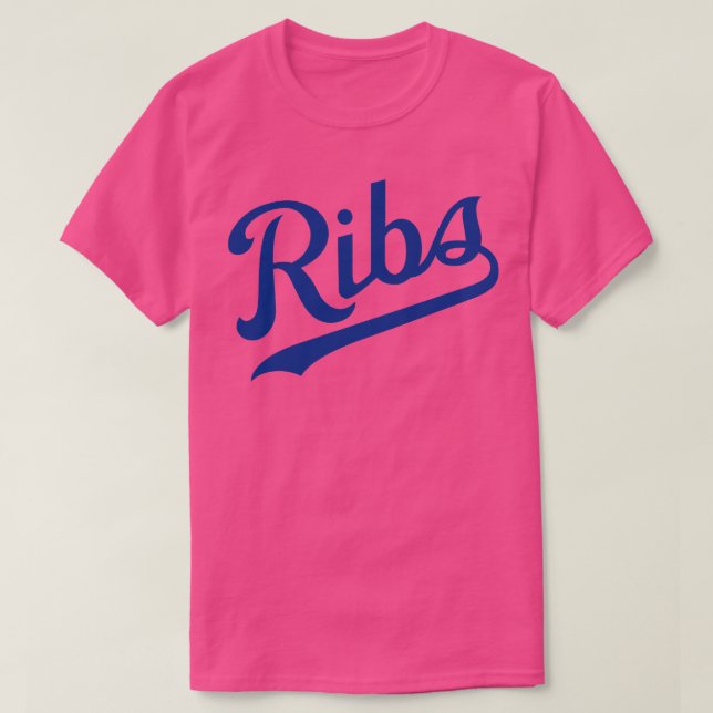 KC Ribs White T Shirt (Design framsida)
