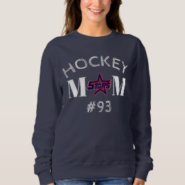 KC Stars - Hockey Mamma (Mörk) med spelarnummer T Shirt