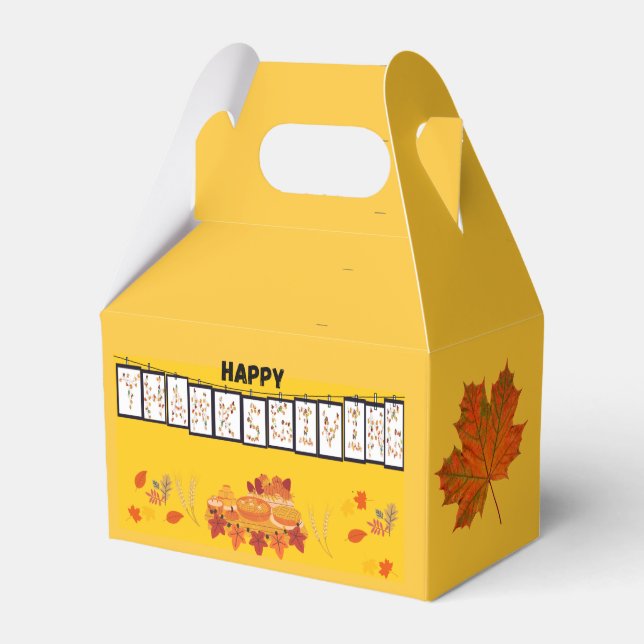 KC-Thanksgivingens favoritruta - Gult Presentaskar (Framsidan Sidan)