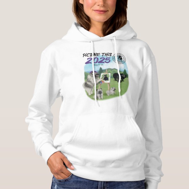KCA 2025 Women's Hoodie Sweatshirt T Shirt (Framsida)