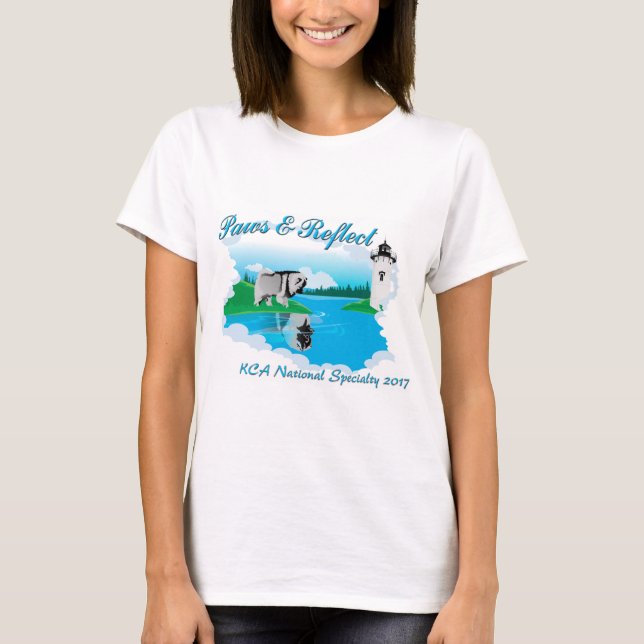 KCA-medborgarelogotyp för vitbakgrunder Tee Shirt (Framsida)