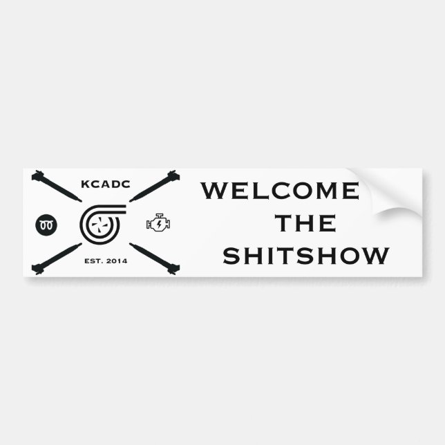 KCADC_LOGO_BUMPER BILDEKAL (Framsidan)