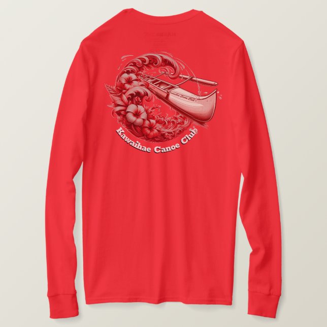 KCC Kvinnors Långärmad T-Shirt (Design baksida)