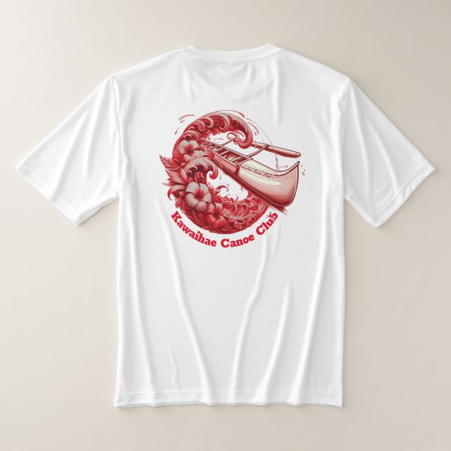 KCC Unisex Paddling Shirt T Shirt (Laydown Baksida)