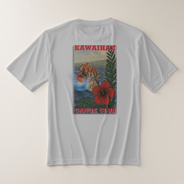 KCC Unisex Paddling Shirt T Shirt (Laydown Baksida)