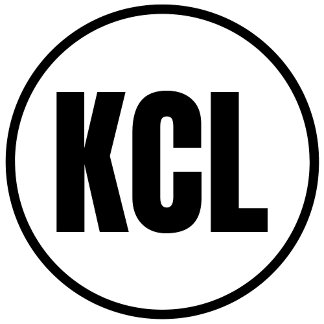 KCL - Klassiskt cirkulationstecken (Lagoon) Runt Klistermärke