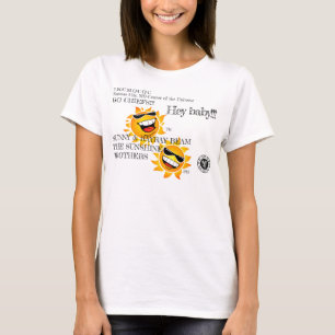KCMOCOU SUNNY & RAYRAY HEYBABY! T SHIRT