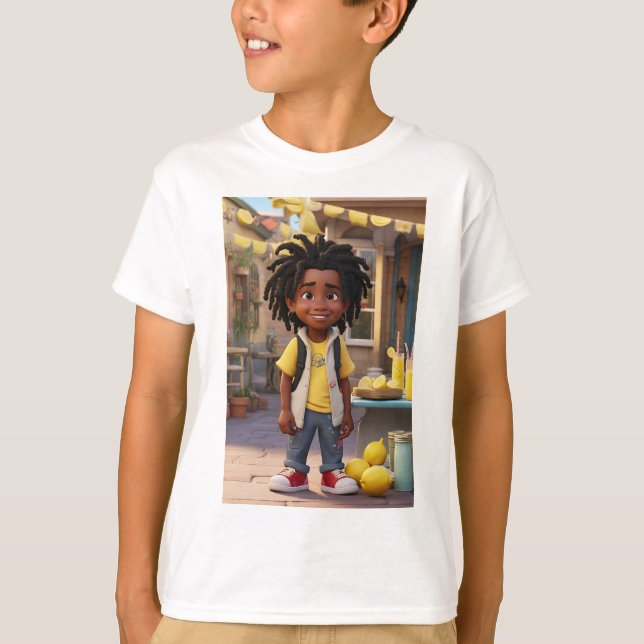 Kcountry Boyz Lemonade Crew T Shirt (Framsida)