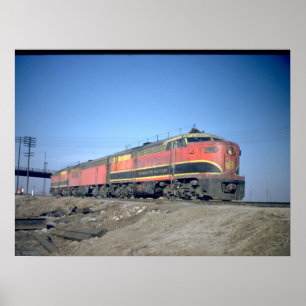 KCS Fairbanks-Morse "Erie byggde" #60_Trains Poster