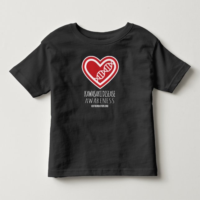 KD-småbarnskjorta Tee Shirt (Framsida)