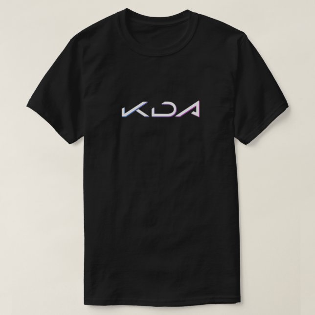KDA T SHIRT (Design framsida)