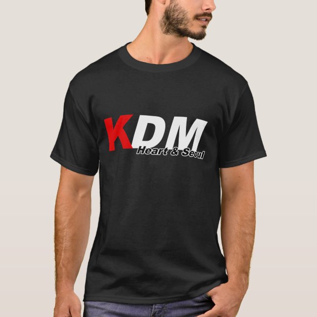 KDM hör & Seoul mörk Tee Shirt (Framsida)
