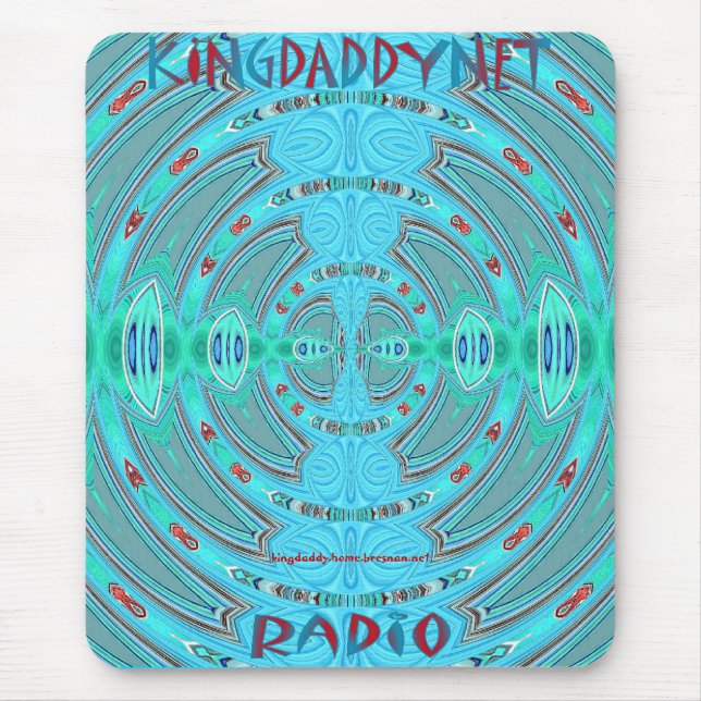 KDNet radiosände 2 Mousepad Musmatta (Framsidan)