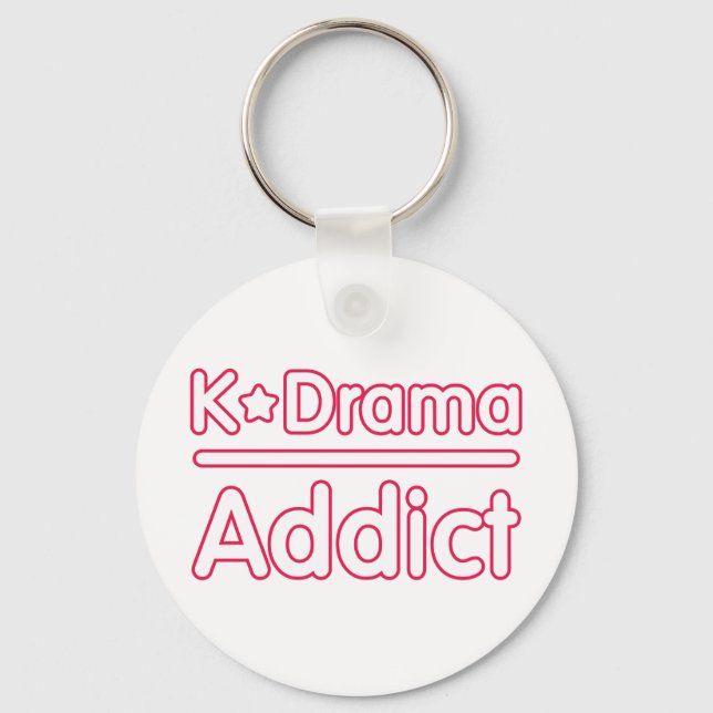 KDrama Addict Nyckelring (Framsida)