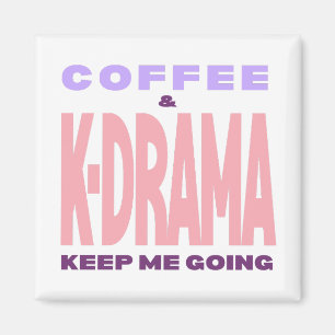 Kdrama Älskare Magnet Kaffeälskare Koreansk Drama