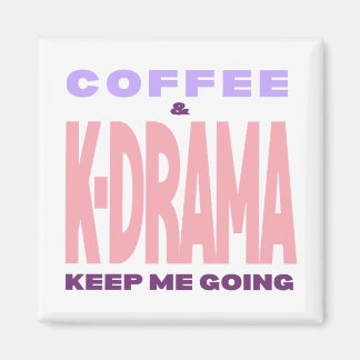 Kdrama Älskare Magnet Kaffeälskare Koreansk Drama