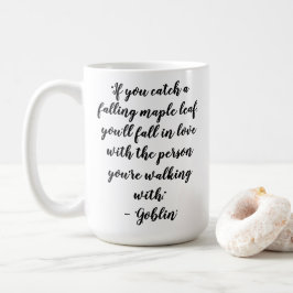 Kdrama Goblin Kärlekscitat Kaffemugg