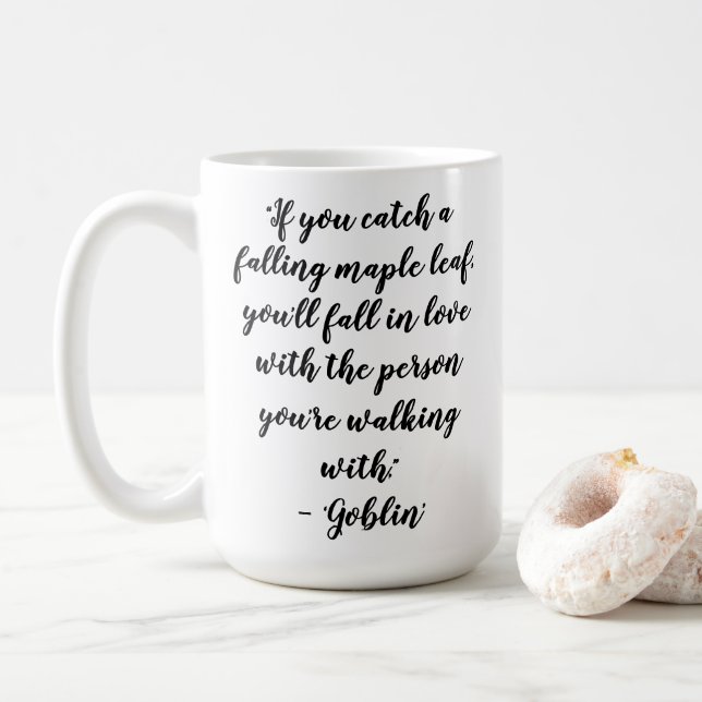 Kdrama Goblin Love Quotes Kaffemugg (Med munk)