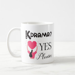 Kdrama? Ja, snälla! mugg