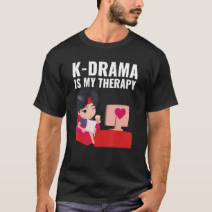 Kdrama Koreanska Drama K Drama är min terapi T Shirt