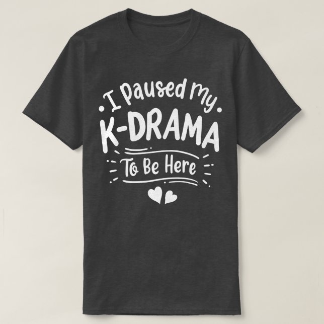 KDrama Koreanska Drama T Shirt (Design framsida)