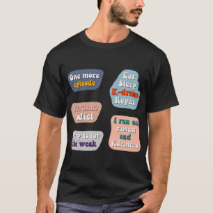 Kdrama Sticker Pack T Shirt