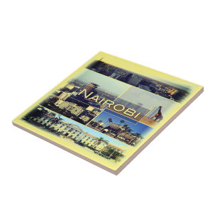 KE026 NAIROBI, Kenya, Afrika Kakelplatta