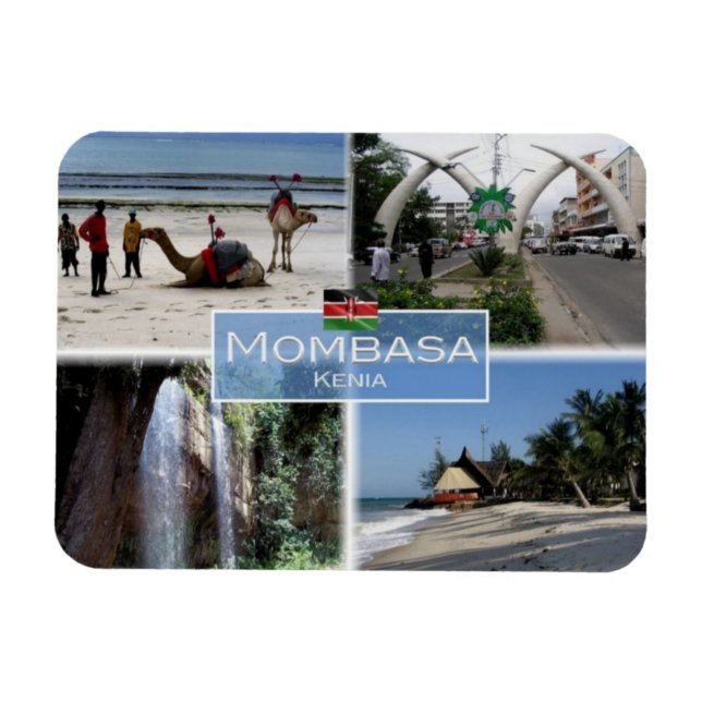KE Kenia - Mombasa - Magnet (Horisontell)