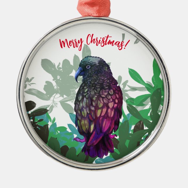 Kea bird Ornament (Framsidan)