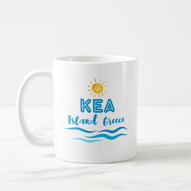 KEA Island Grekland Kaffemugg (Vänster)