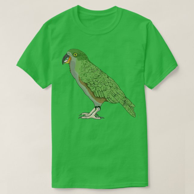 kea New Zealand Bird T Shirt (Design framsida)