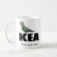 Kea New Zealand Native Bird Kaffemugg (Vänster)