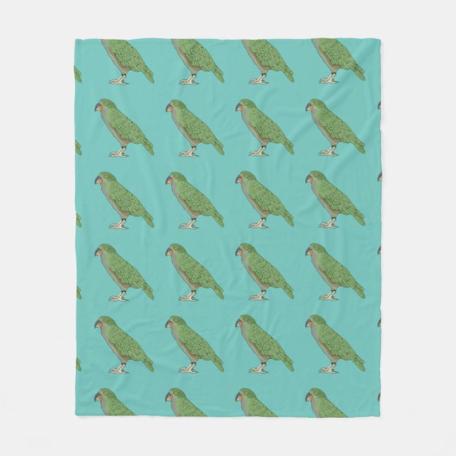 Kea Nya Zeeland Bird Fleecefilt (Framsidan)