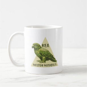Kea nyzeeländsk fågel kaffemugg