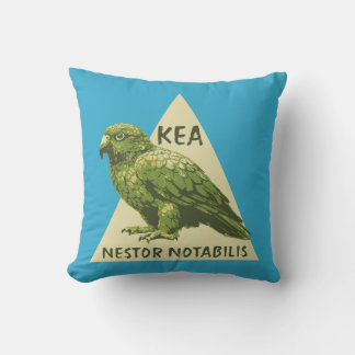 Kea nyzeeländsk fågel kudde