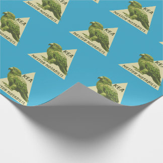 Kea nyzeeländsk fågel presentpapper