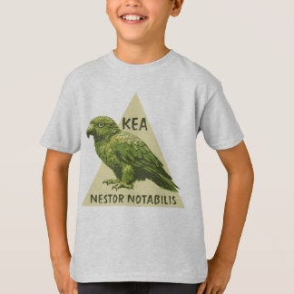 Kea nyzeeländsk fågel t shirt
