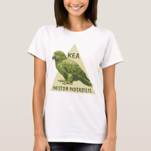 Kea nyzeeländsk fågel t shirt